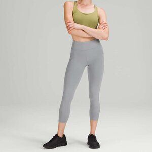 Lululemon Invigorate High-Rise Tights with Pocket 25"- Rhino Grey- Size 6 (2021)